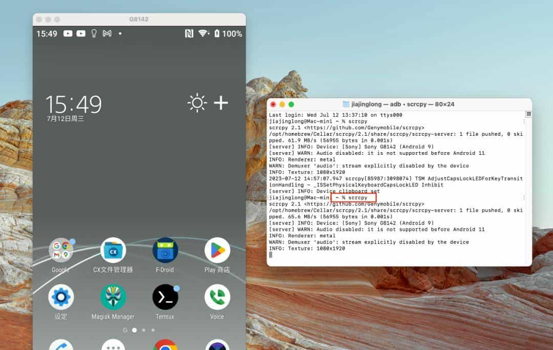 【软荐】Scrcpy：开源免费 Android手机投屏Mac电脑优选