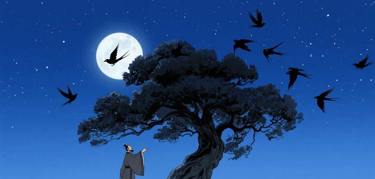 统编版高中60篇必背助记：《短歌行》课本四幕剧