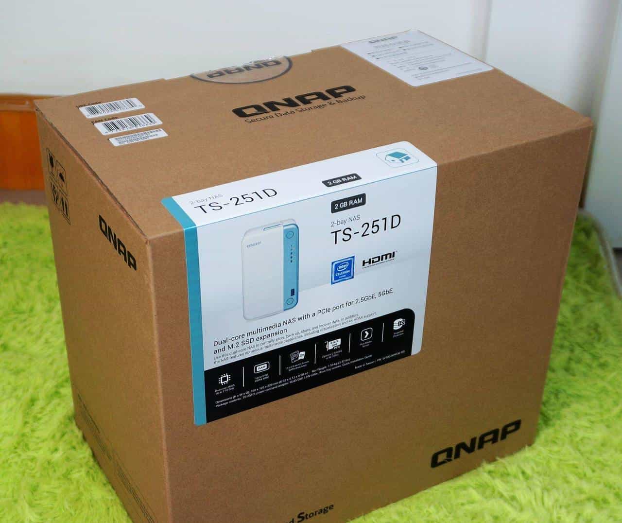 4K NAS 影音神器 威联通 TS-251D