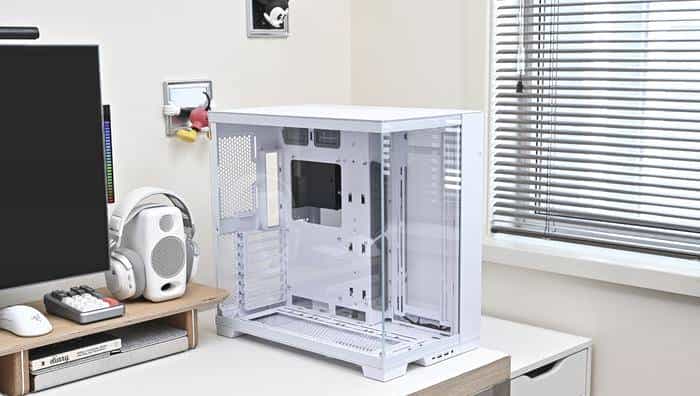 搭建无边海景房——影驰 Z790+ROG 龙王 3+联力积木风扇 P28 装机展示