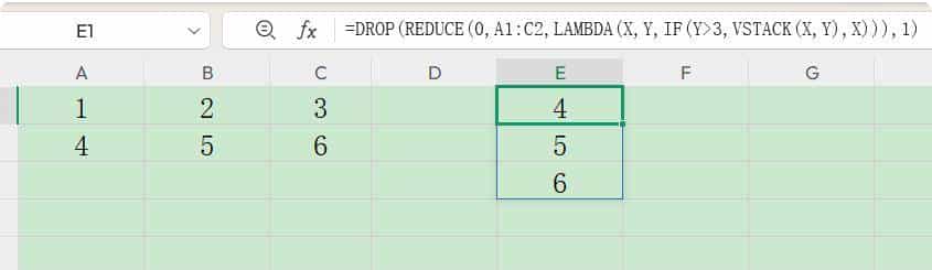 多行多列转换,TOCOL很擅长,REDUCE+VSTACK套路也好用!