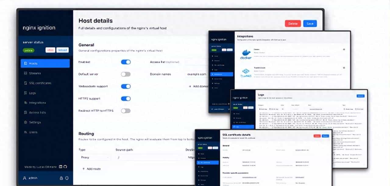 nginx ignition:可视化配 Nginx 工具