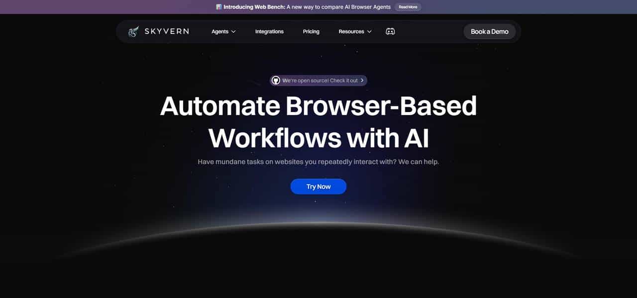 AI+浏览器！Skyvern：浏览器工作流自动化的高效解决方案