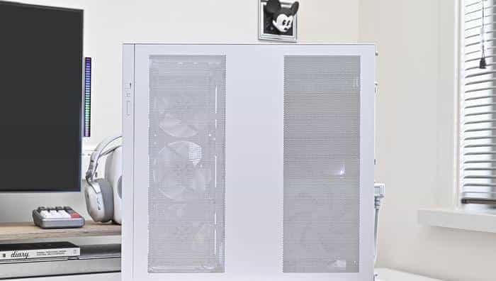 搭建无边海景房——影驰 Z790+ROG 龙王 3+联力积木风扇 P28 装机展示