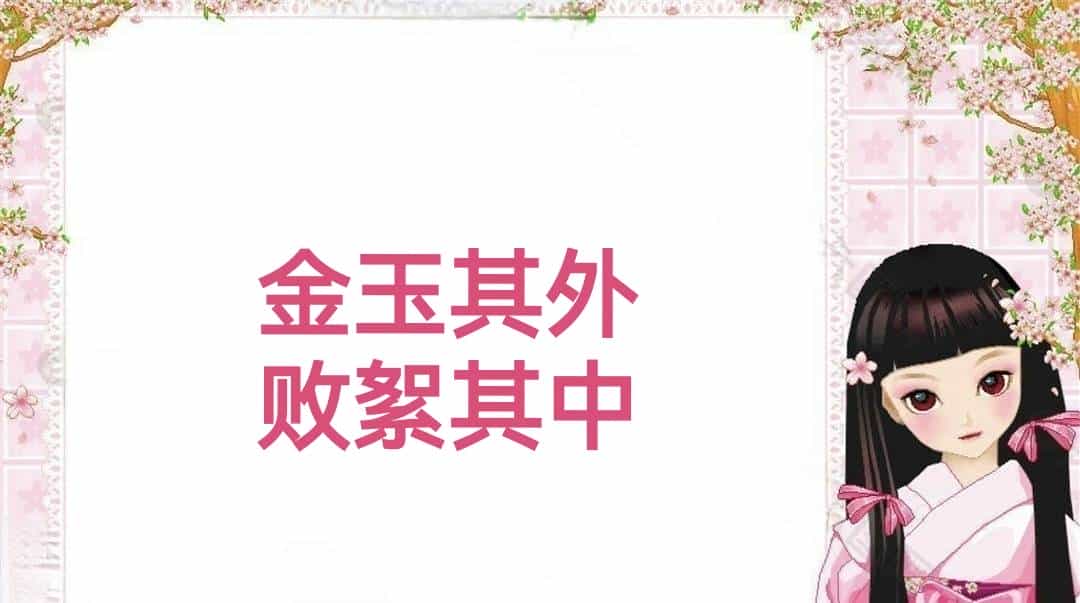 100个经典八字成语 (二)较少见到，值得品读！