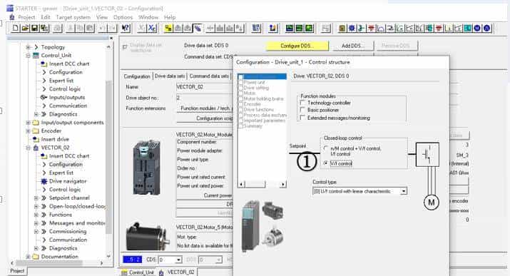 STARTER软件矢量控制三相异步电动机