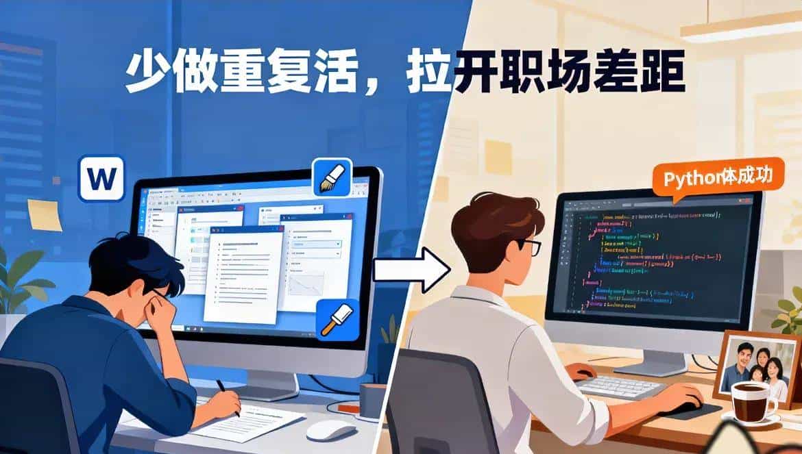 别再手动改Word格式！Python批量统一字体+排版