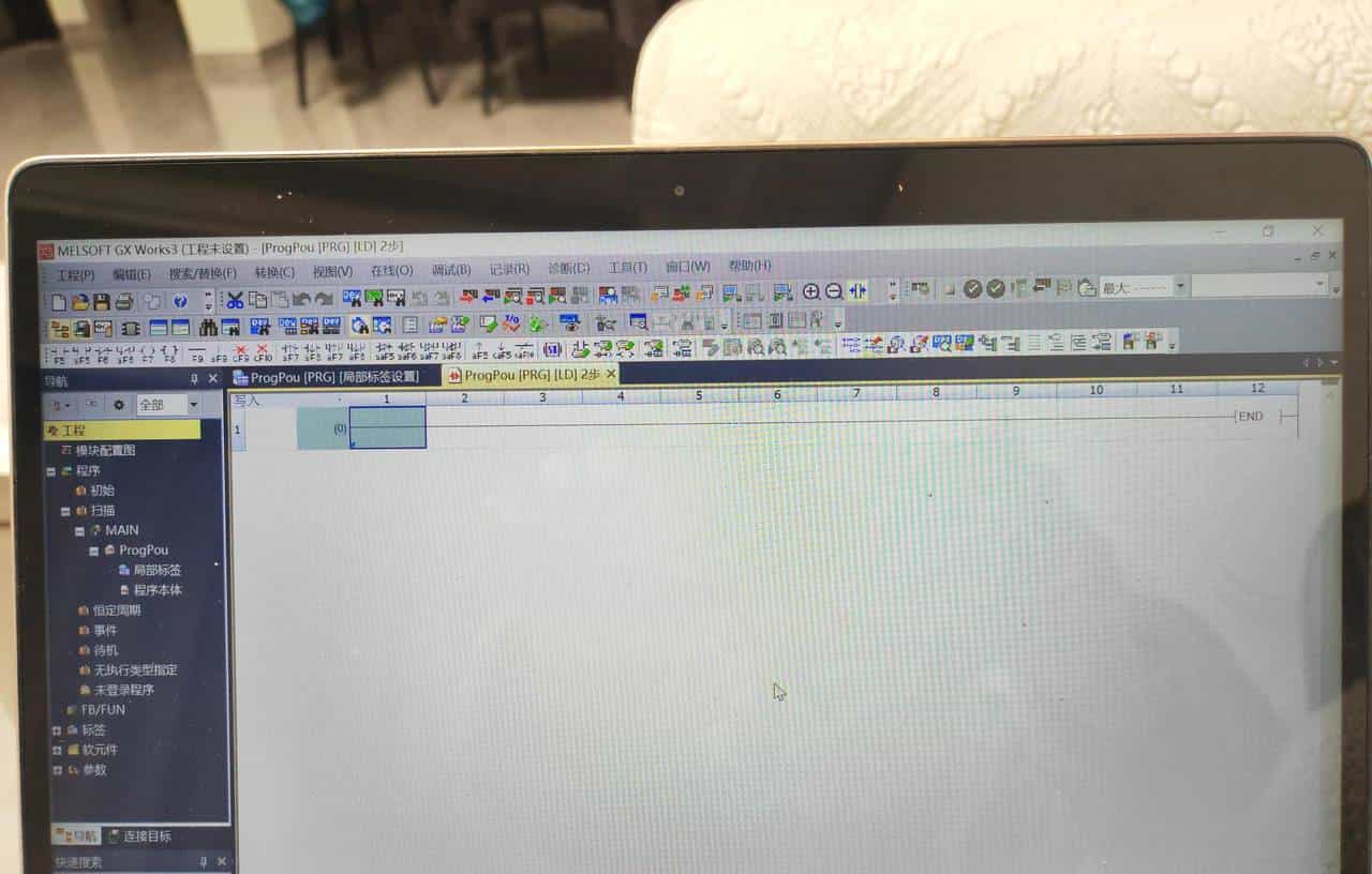 三菱GX Works3基础操作