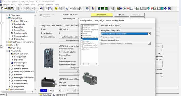 STARTER软件矢量控制三相异步电动机