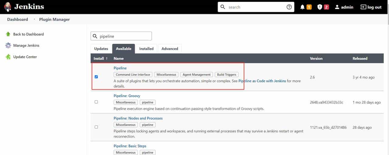 Docker+jenkins 运行 python 自动化