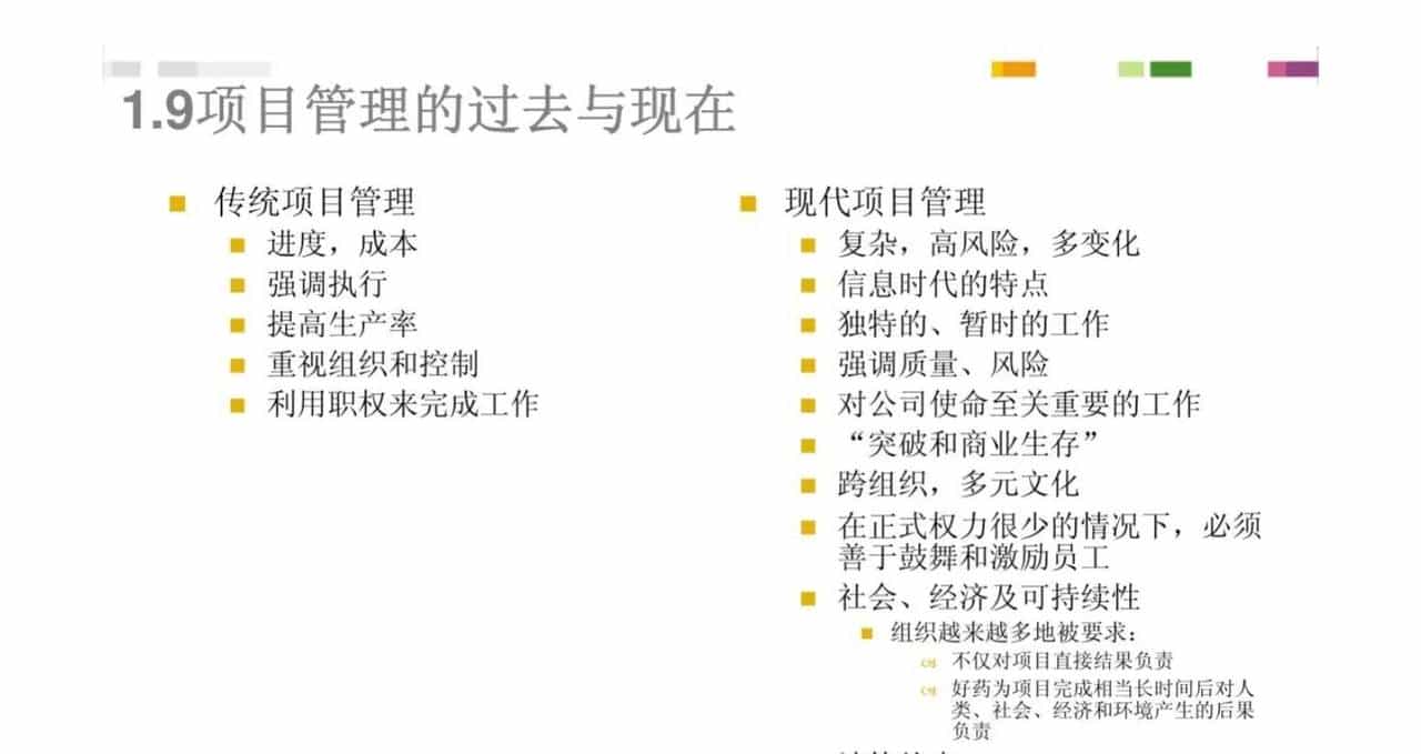 PMP项目管理培训（127页完整版PPT）