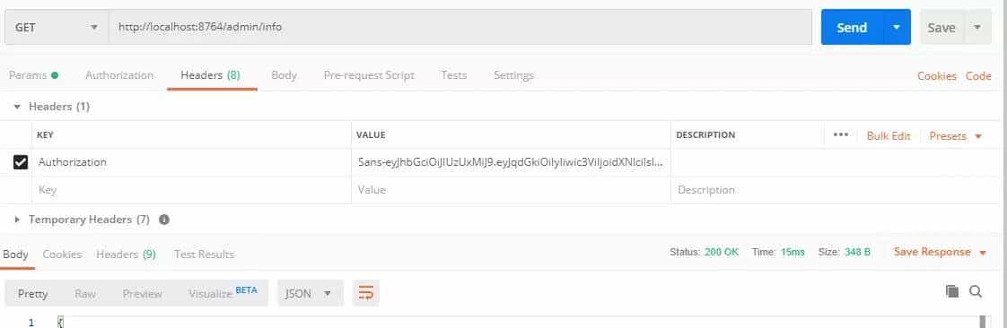 SpringBoot整合SpringSecurity+JWT