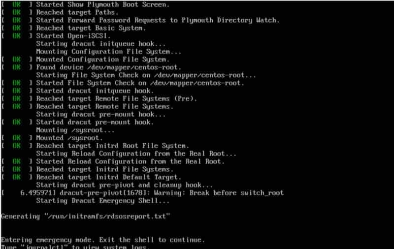 如何在 CentOS 中恢复丢失的 root 密码