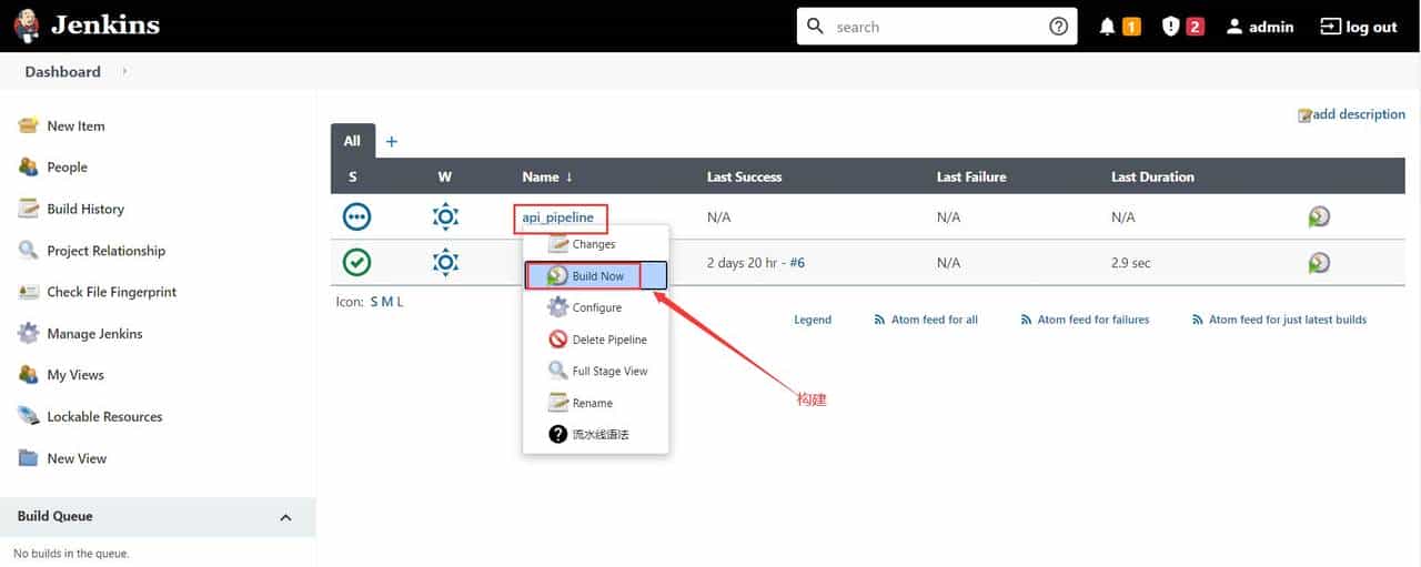 Docker+jenkins 运行 python 自动化