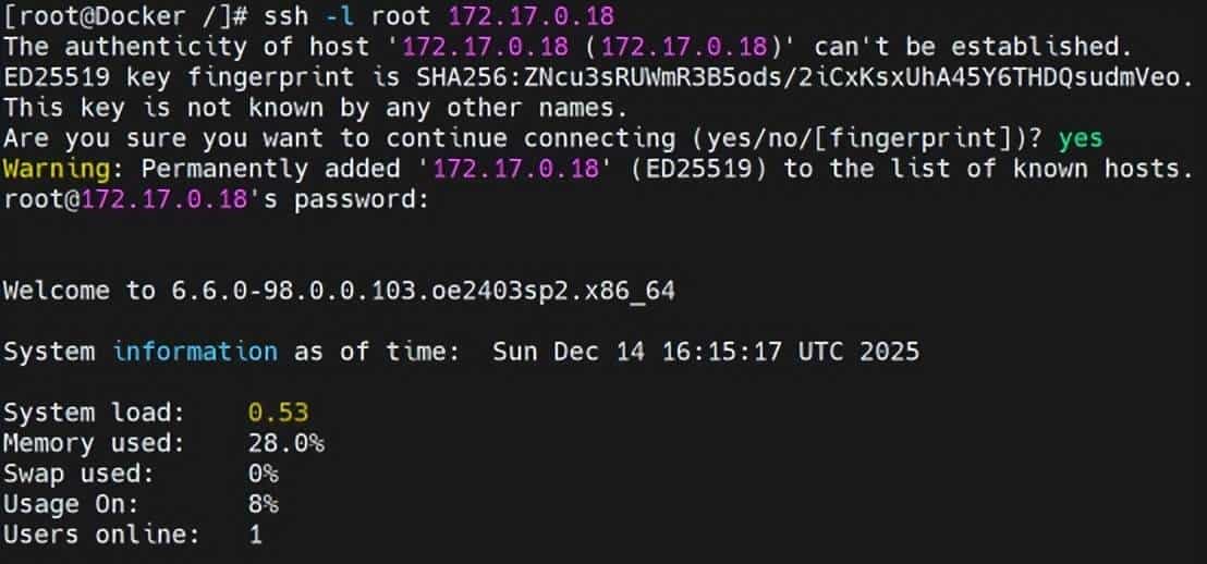 Docker部署OpenEuler系统