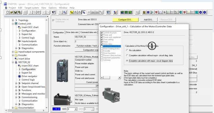 STARTER软件矢量控制三相异步电动机