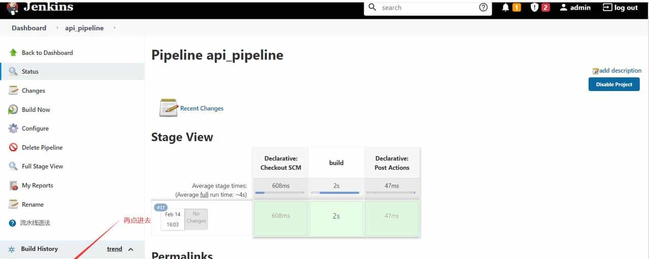 Docker+jenkins 运行 python 自动化