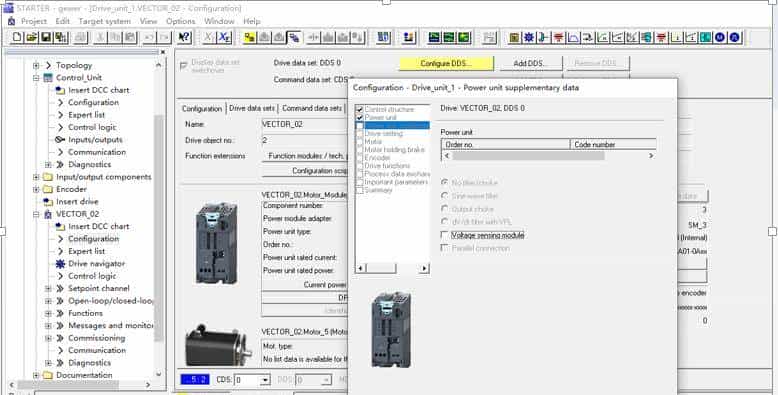 STARTER软件矢量控制三相异步电动机