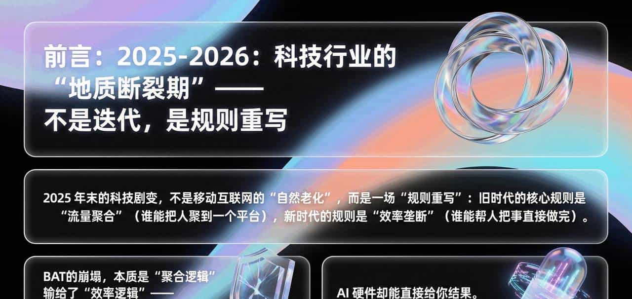 BAT霸权？！在AI产品角度谈：「AI+硬件霸权」定义下一个十年AI产品方向