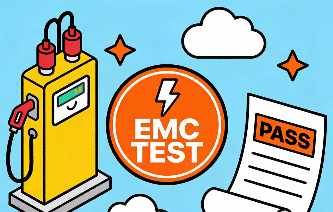 充电桩EMC测试有哪些常见问题?