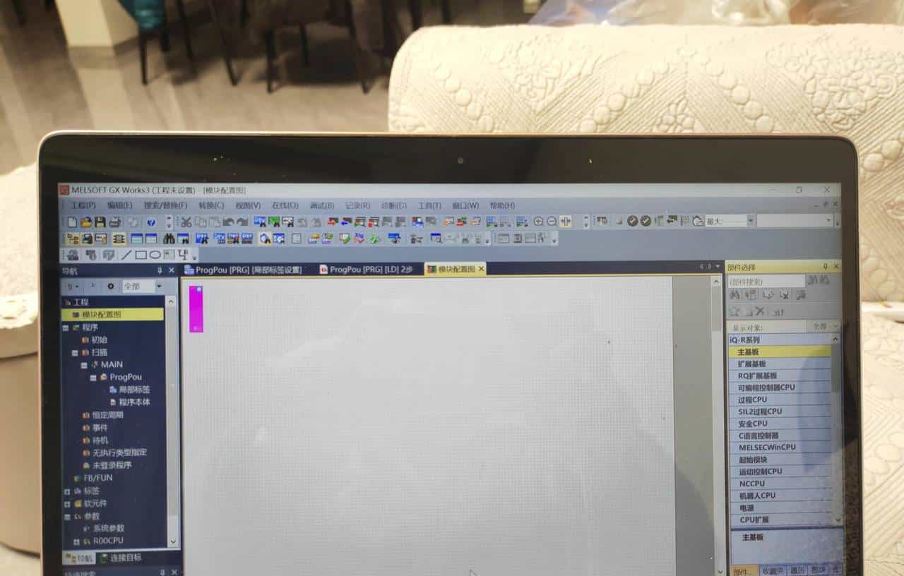 三菱GX Works3基础操作