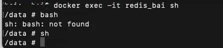 OCI runtime exec failed: exec failed: unable to start container process: exec: "/bin/bash": stat ...