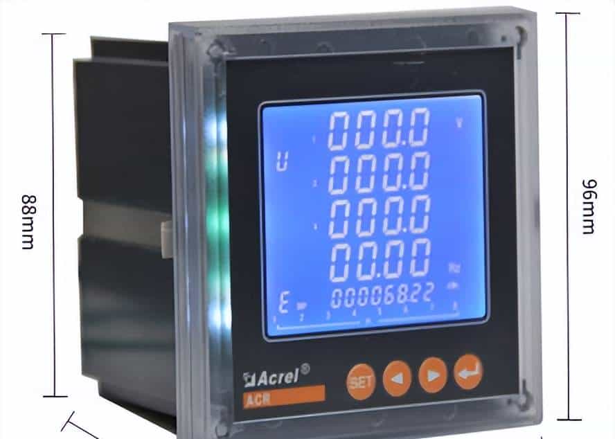 ACR220E 安科瑞三相多功能网络电力仪表 LED显示 三相四线 RS485通讯