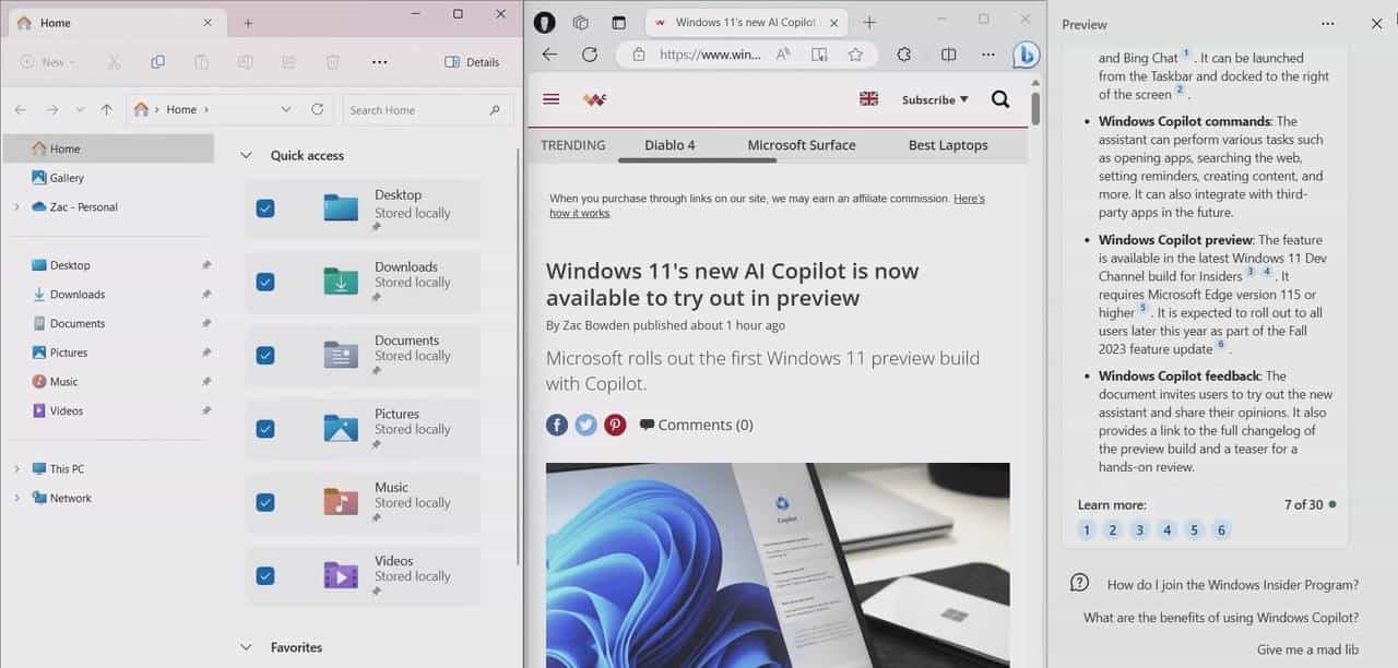 Windows11大更新！Copilot终于来临， 全面接入GPT-4｜附更新链接
