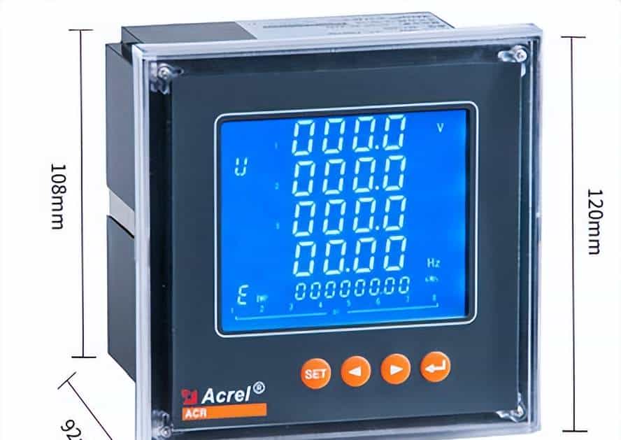 ACR220E 安科瑞三相多功能网络电力仪表 LED显示 三相四线 RS485通讯