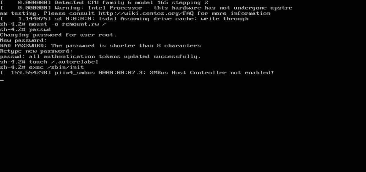 重置root用户密码