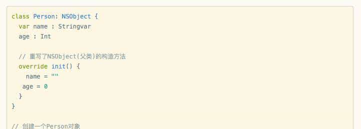 1小时入门Swift语法