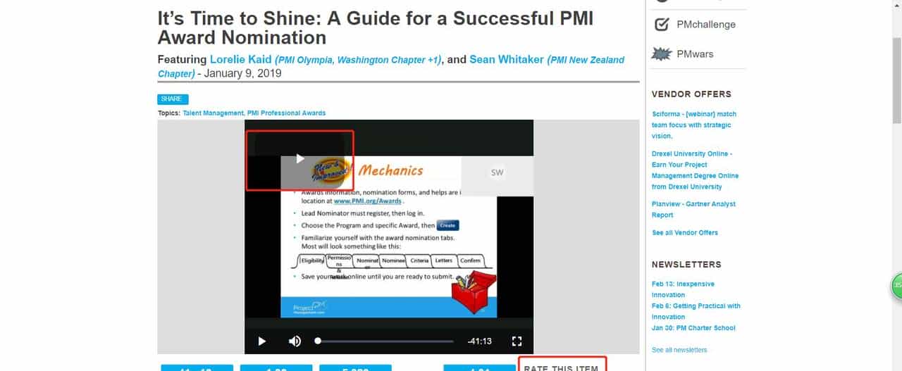 2019年 PMP免费获得PDU、续证攻略（实测有效）