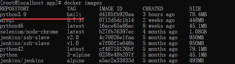 Docker+jenkins 运行 python 自动化