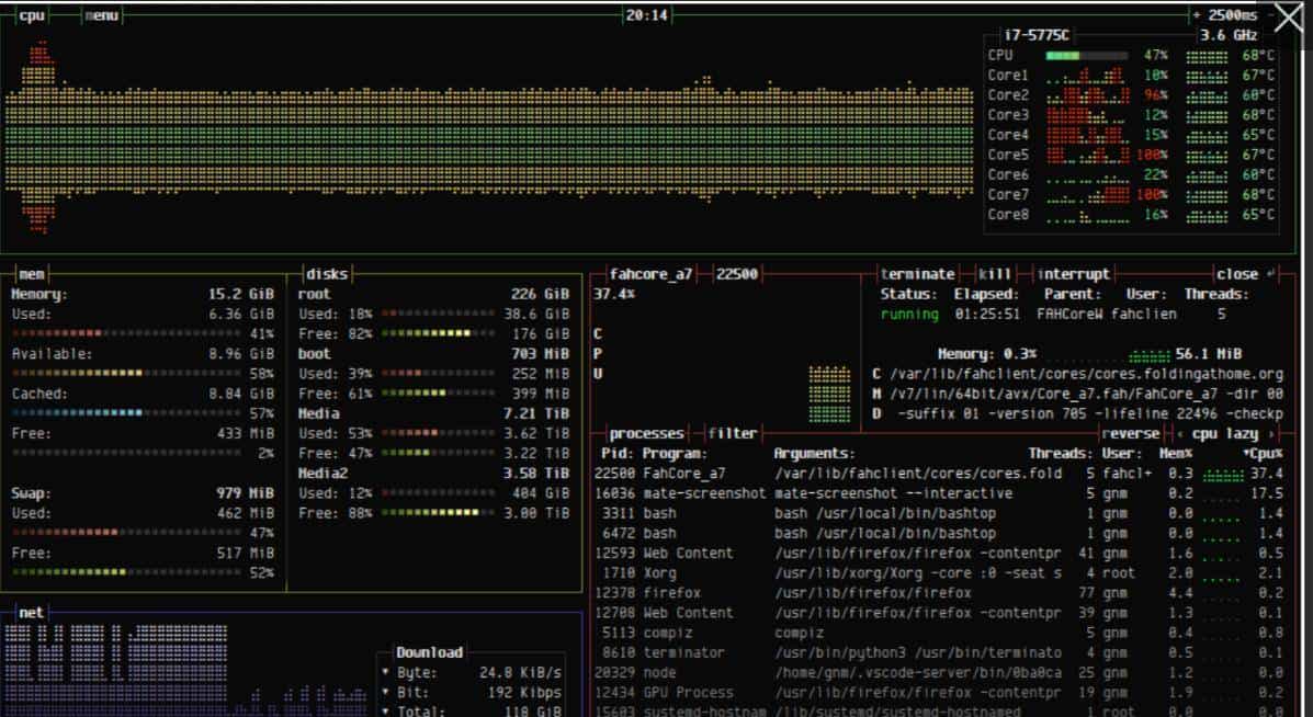【LINUX】还在用top,有更好的系统工具监控