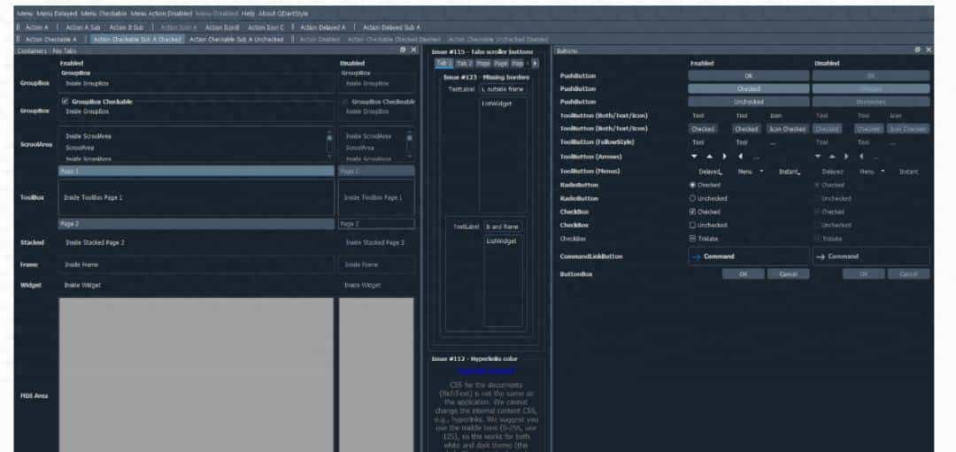一个让 Qt 应用秒变“深色风格”的神器——QDarkStyleSheet