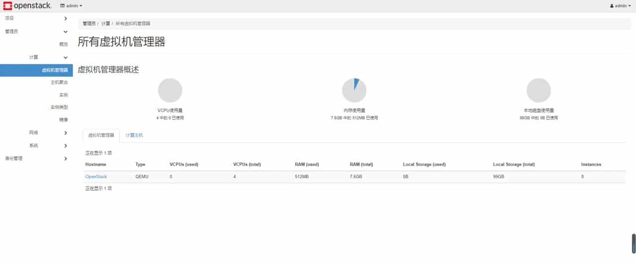 325.【openstack】kolla 搭建 openstack 单机版云环境