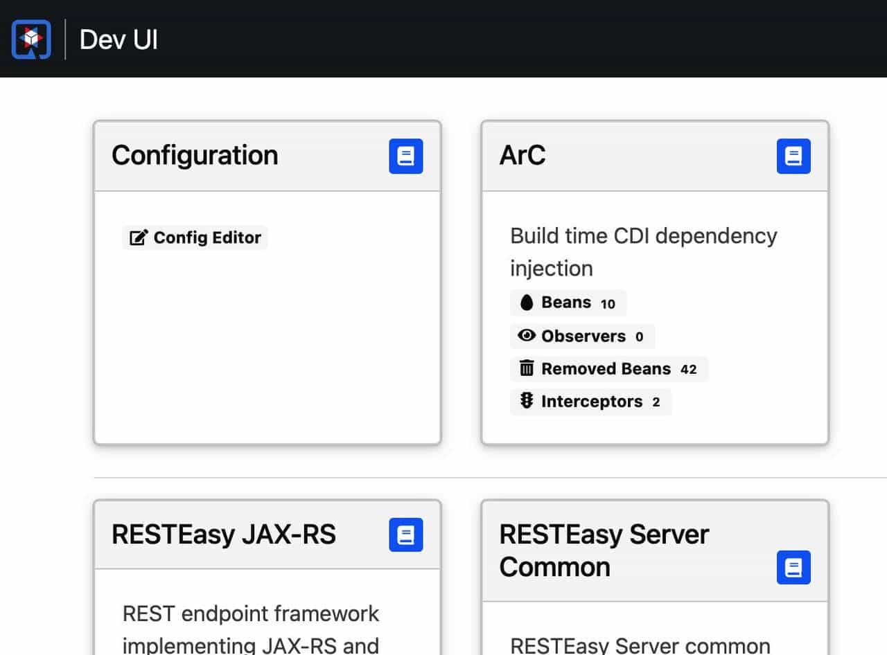 创建第一个Quarkus应用程序