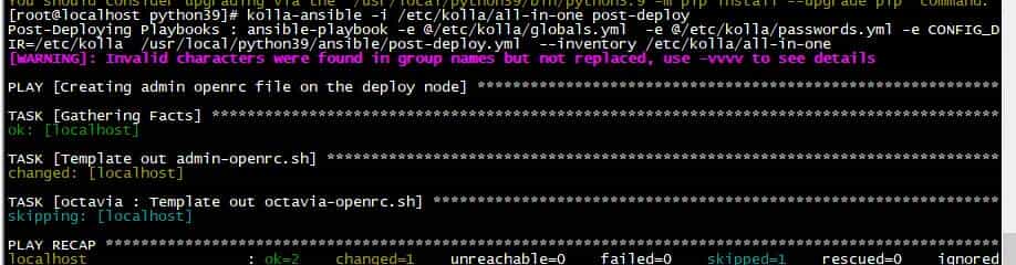 325.【openstack】kolla 搭建 openstack 单机版云环境