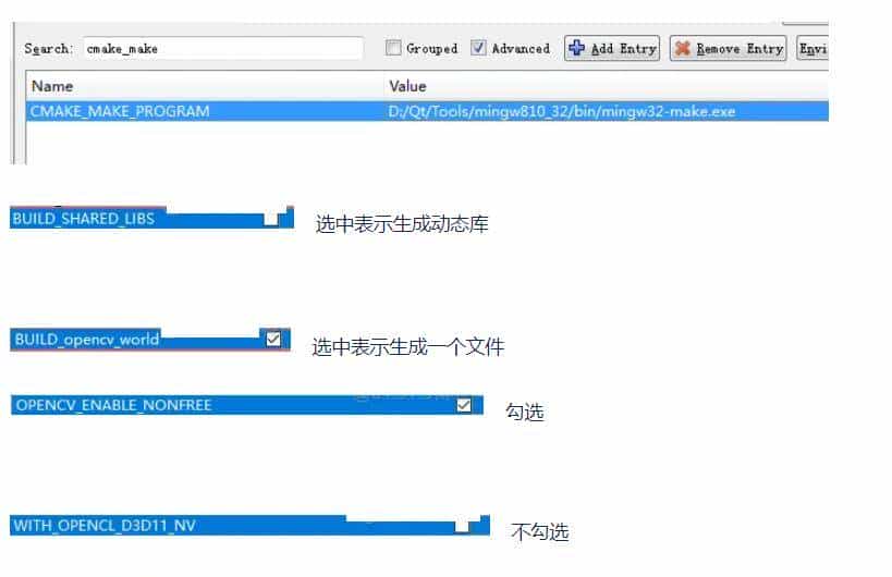 Qt5编译并添加OpenCV库