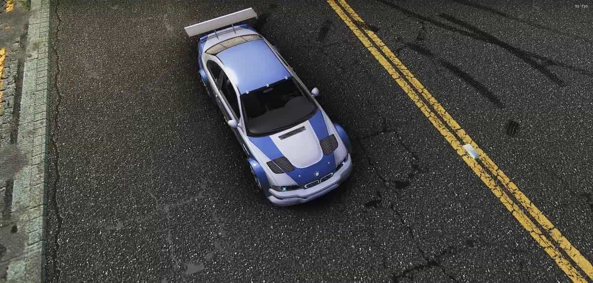 【模组分享】极品飞车9仿虚幻引擎模组，支持光追，高清纹理材质，体验一会虚幻引擎风格的极品9