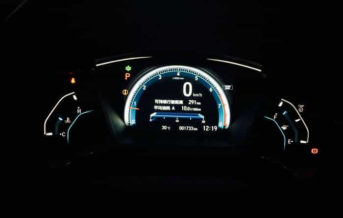 ^法拉利红^第十代本田思域提车