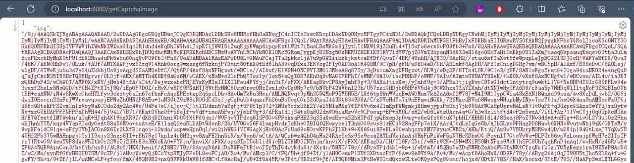 SpringBoot 集成 kaptcha 验证码