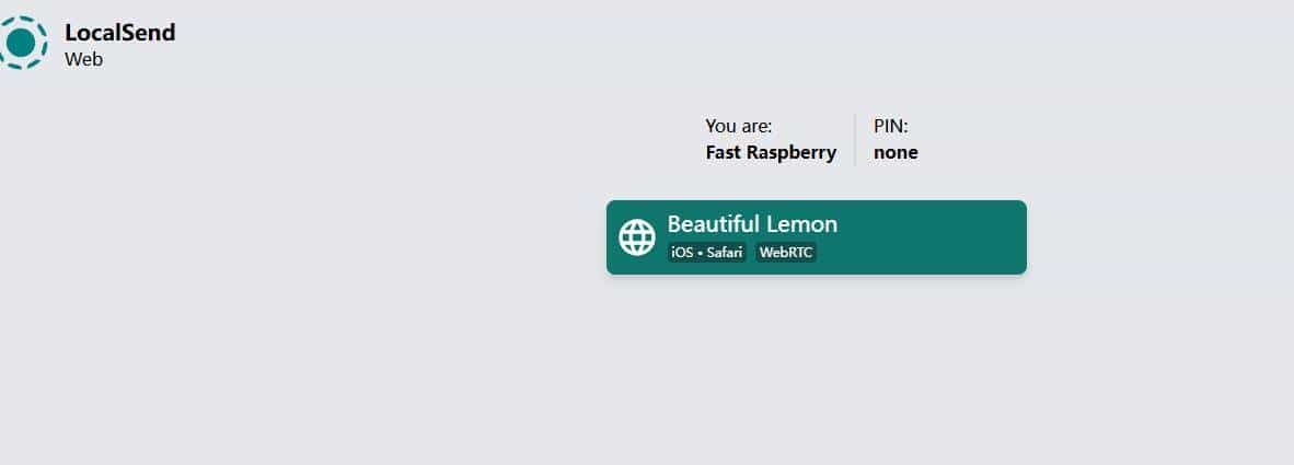 localsend最新功能，通过网页就可实现局域网传输