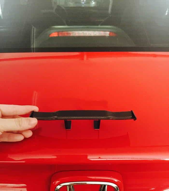 ^法拉利红^第十代本田思域提车