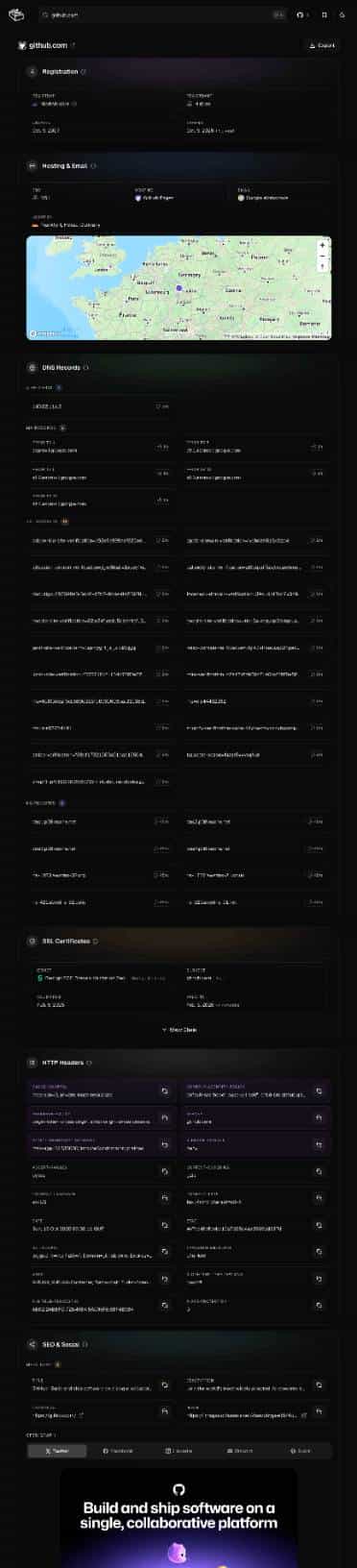 Domainstack:查域名信息,一站式搞定