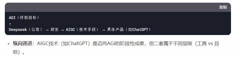 科普！人工智能术语AGI、AIGC、Deepseek、ChatGPT都是什么意思？