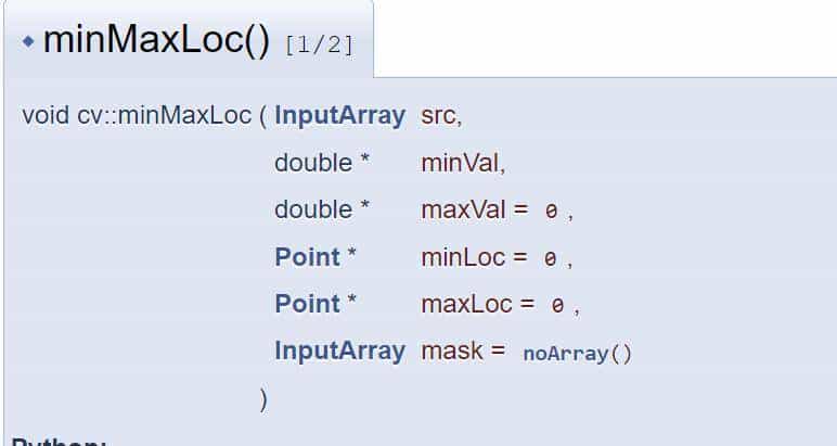 opencv（2）--模版匹配