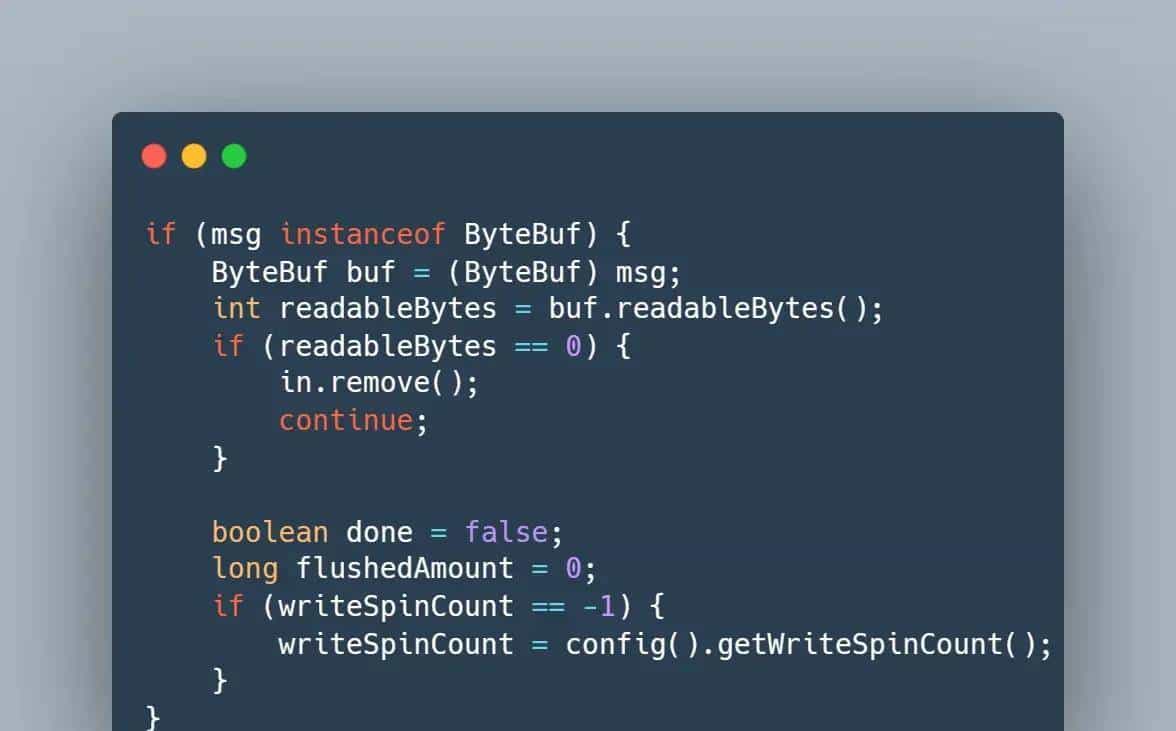 Netty：遇到TCP发送缓冲区满了 写半包操作该如何处理
