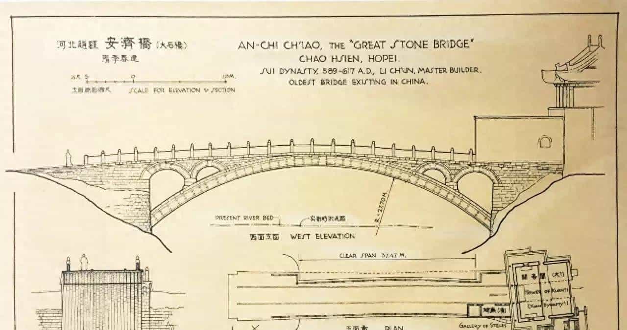 大师梁思成古建筑手绘稿:当时没有CAD,但精美程度令人叹为观止
