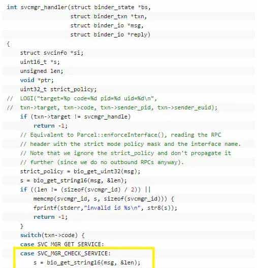 Android-ServiceManager管理